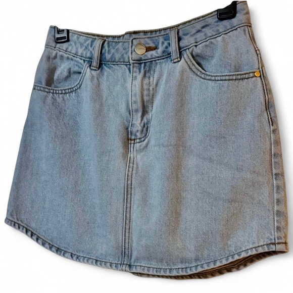 Classic Blue Denim Mini Skirt - Picture 7 of 8